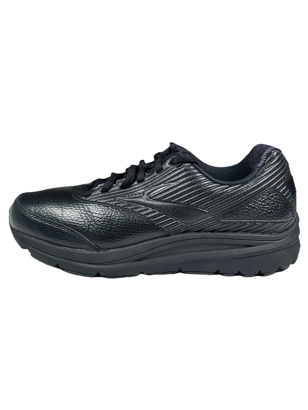 Brooks Addiction Walker 2 Shoes Womens Size 11.5 2A Narrow Black Walking Shoes